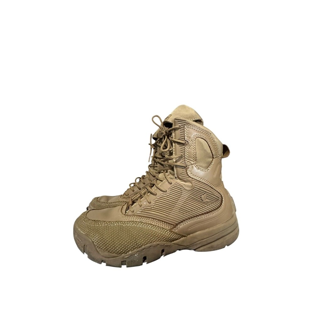 Lalo Shadow Intruder 8 Combat Boot Men US 9 Coyote Brown Lace-Up 175ML047 COY